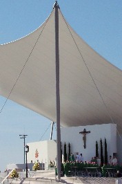 Foto vom Papstaltar in M�nchen