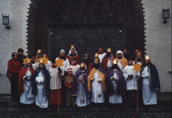Foto der Sternsinger in Meitingen