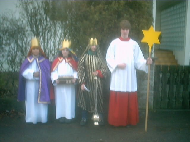 Foto der Sternsinger 2005 in Meitingen