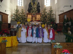 Foto der Sternsinger 2007 in Meitingen