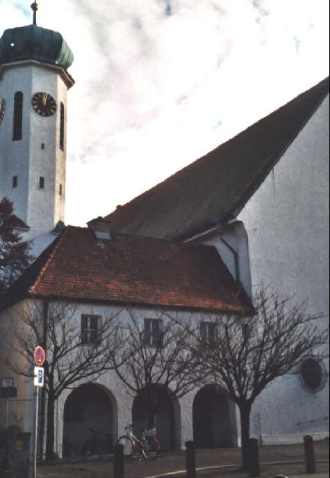 Das alte Pfarrheim in Meitingen