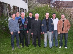 Foto der Vorstandschaft der Kolpingsfamilie im Jahre 2005