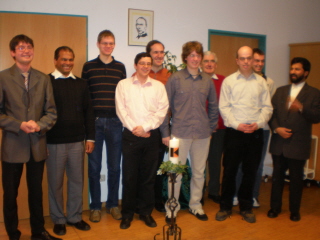 Foto der Vorstandschaft der Kolpingsfamilie im Jahre 2009