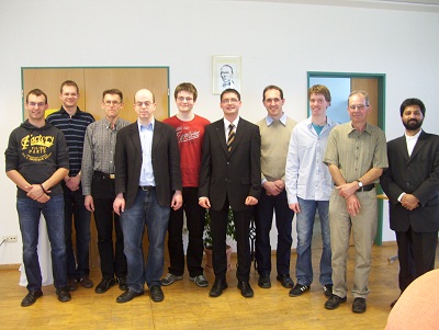 Foto der Vorstandschaft der Kolpingsfamilie im Jahre 2012