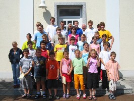 Foto der Meitinger Ministranten, Stand Juli 2005