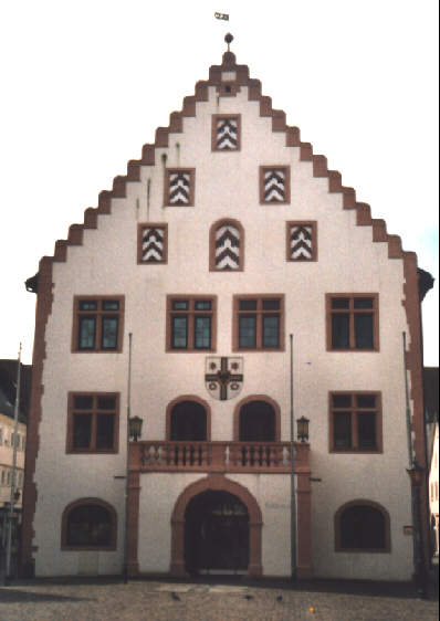 Foto vom Rathaus in Bad mergentheim