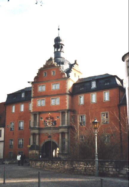 Foto vom Deutschordensschloß in Bad Mergentheim