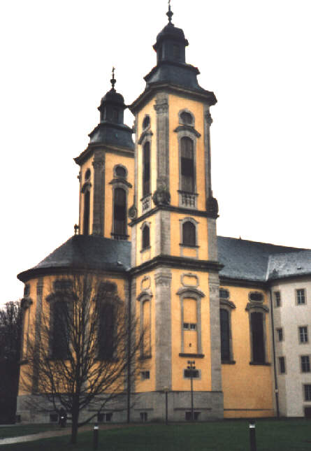 Foto der Schloßkirche in Bad Mergentheim