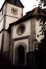 Foto der Wallfahrtskapelle St. Ulrich in Creglingen-Standorf