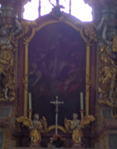 Foto vom Amandusaltar in der Klosterkirche Heilig Kreuz in Donauwörth