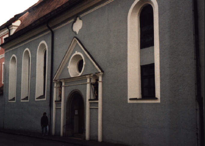 Foto der Spitalkirche in Donauwörth