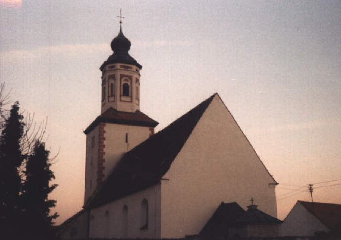 Foto der kath. Pfarrkirche St. Laurentius in Donauwörth