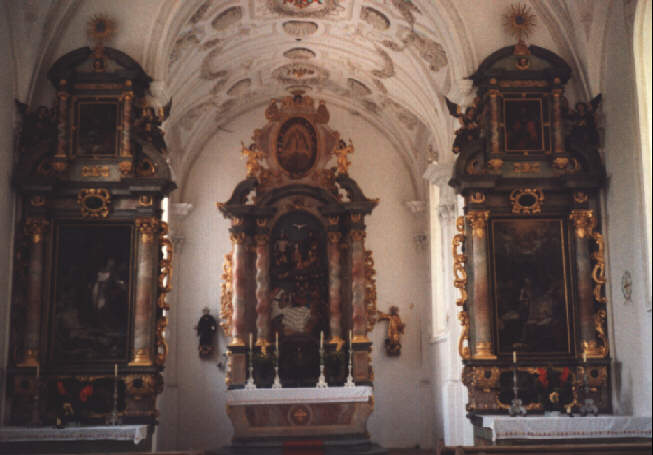 Foto des Altars in der Kirche Unsere Liebe Frau