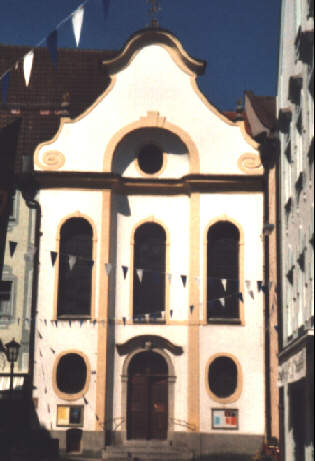 Foto der Krippkirche St. Nikolaus in Füssen