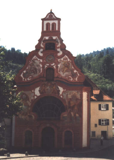 Foto der Spitalkirche Heilig-Geist in Füssen
