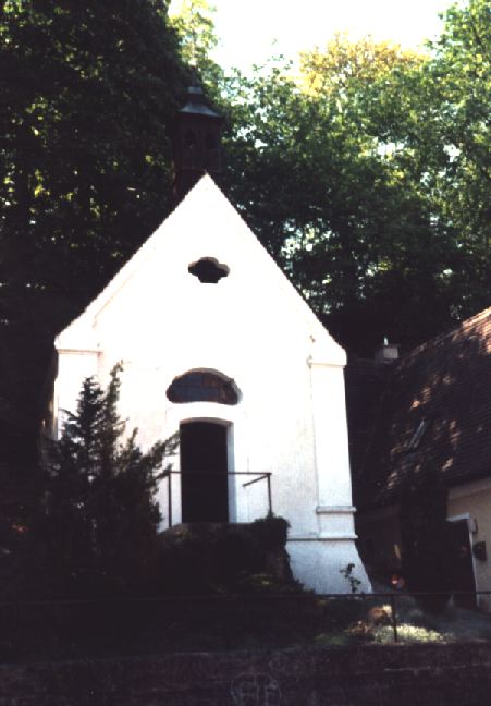 Foto des Brunnenkirchleins in Landsberg