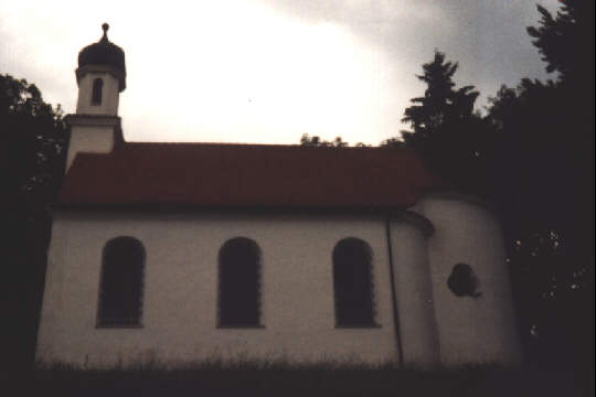 Foto der Lorenzkapelle in Epfach
