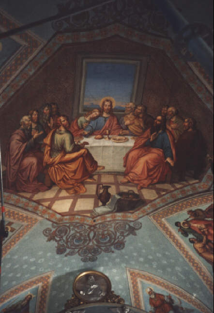 Foto vom Deckenbild in St. Michael in Erpfting