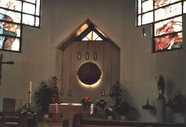 Foto vom altar in Maria Stern