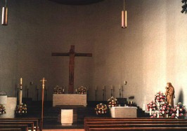 Foto vom Altar in St. Josef