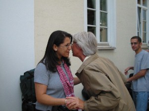 Foto von der Ankunft