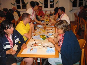 Foto vom Empfang der Jordanier