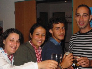 Foto vom Empfang der Jordanier