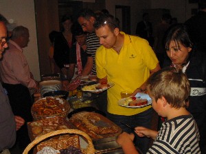 Foto vom Empfang der Jordanier