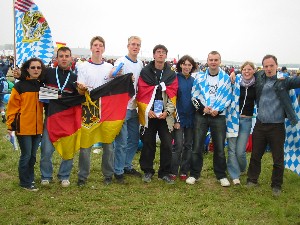 Foto der Meitinger auf dem Marienfeld