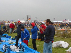 Foto der Meitinger auf dem Marienfeld