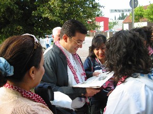 Foto von der Fahrt nach M&uuml;nchen