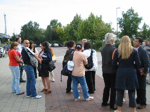 Foto von der Fahrt nach M&uuml;nchen