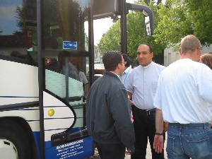 Foto von der Fahrt nach M&uuml;nchen