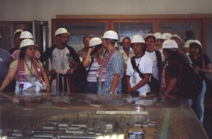 Foto von der Betriebsbesichtigung bei SGL