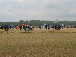 Foto vom Weg zum Marienfeld