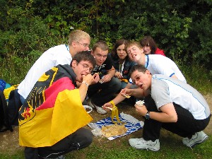 Foto vom Weg zum Marienfeld