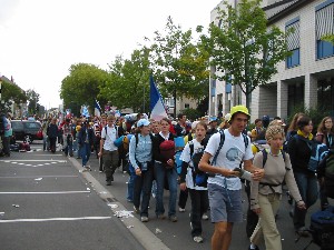 Foto vom Weg zum Marienfeld