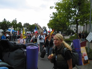 Foto vom Weg zum Marienfeld