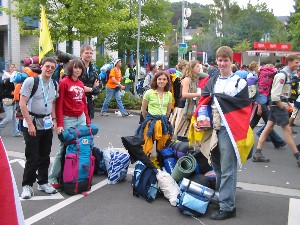 Foto vom Weg zum Marienfeld