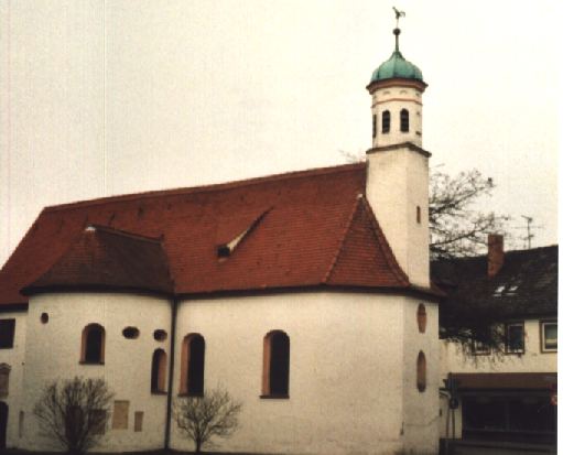 Foto der St.-Wolfgangs-Kapelle in Dillingen/Donau
