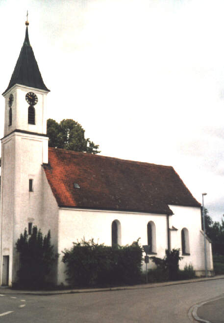 Foto der Wolfgangskapelle in Gerlenhofen