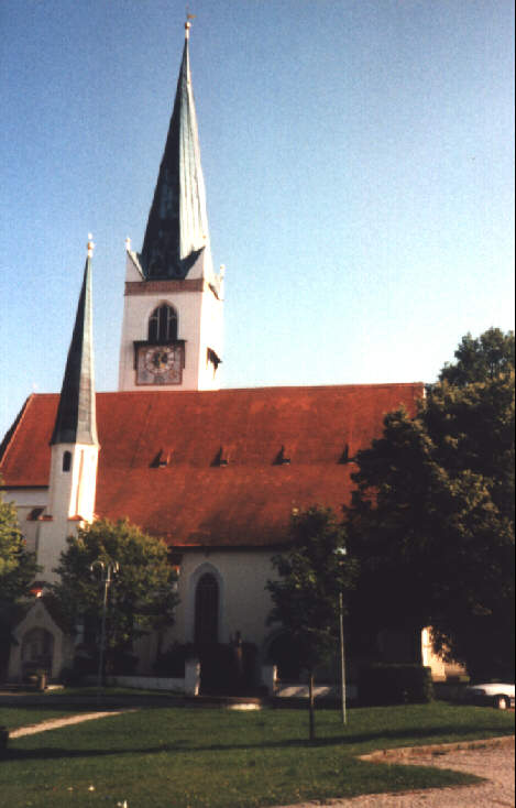 Foto der Wolfgangskirche in St. Wolfgang bei Dorfen am Inn