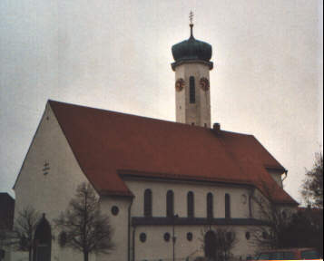 Die Pfarrkirche St. Wolfgang in Meitingen